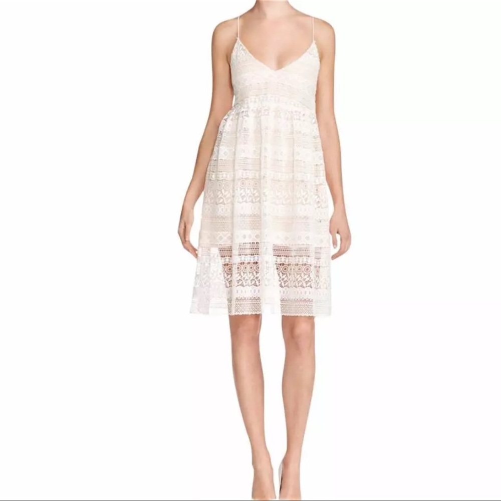 Little White Lies women’s white lace dress size XS NwT